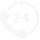 24/7 service logo