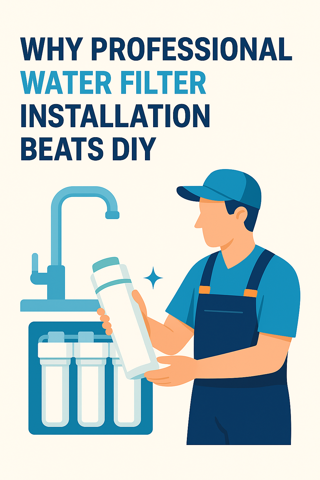 Why Professional Water Filter Installation Beats DIY? 
