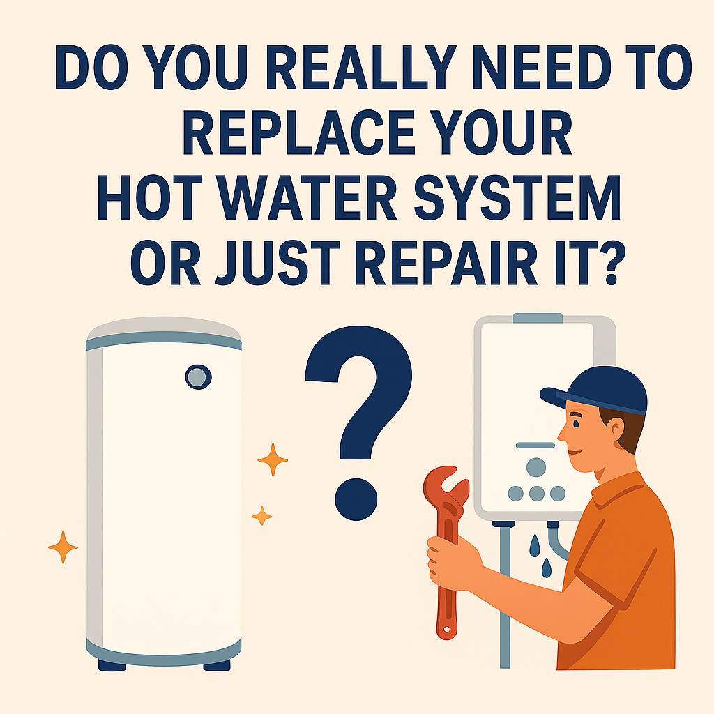 Do You Really Need to Replace Your Hot Water System or Just Repair It?