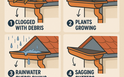 7 Signs Your Roof Gutters Need Urgent Cleaning or Repair